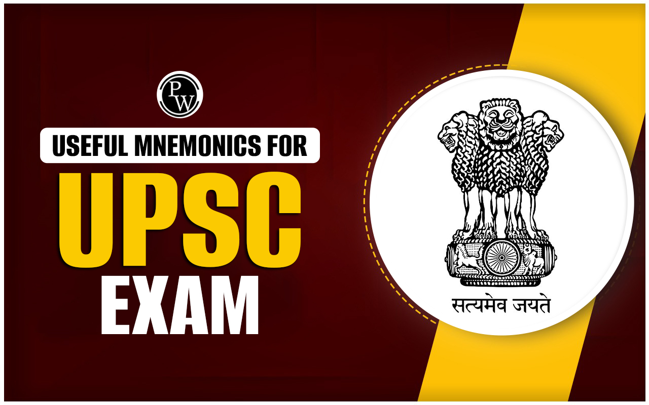 Mnemonics For UPSC Exam 2025