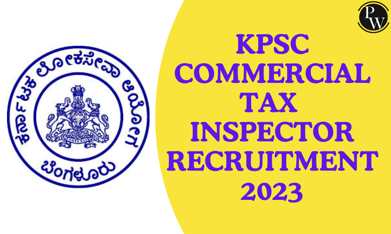 KPSC Commercial Tax Inspector Recruitment 2023
