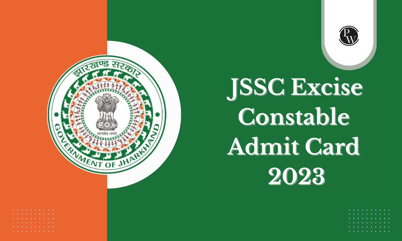 JSSC Excise Constable Admit Card 2023