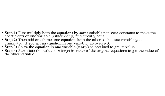 Linear Equations In Two Variables