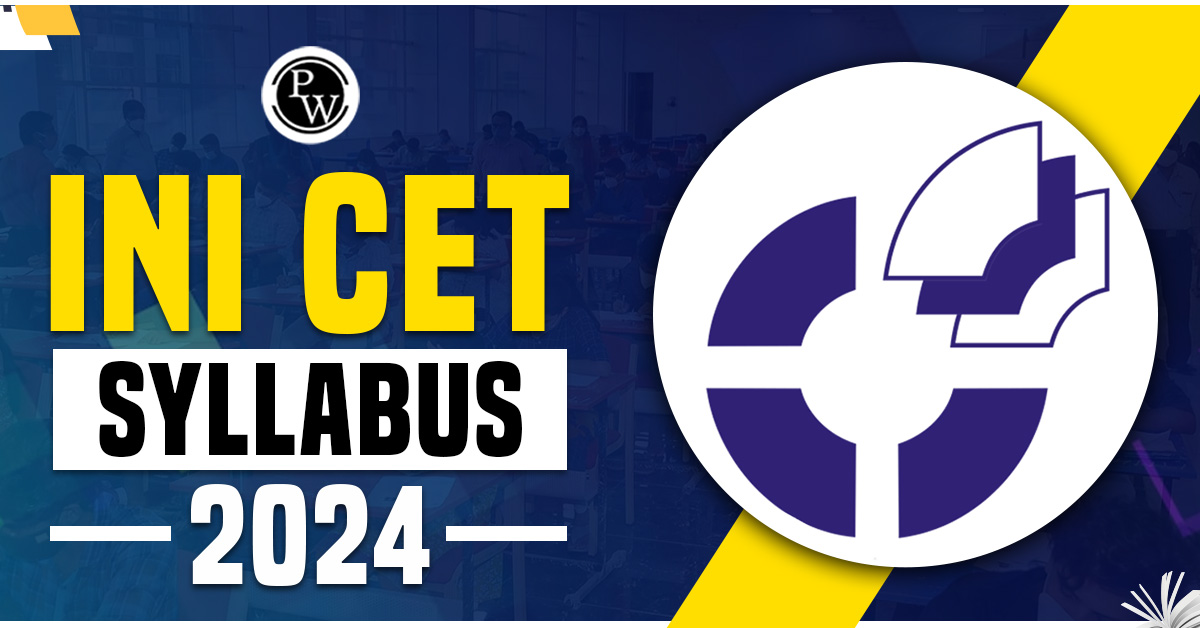 INI CET Syllabus 2024