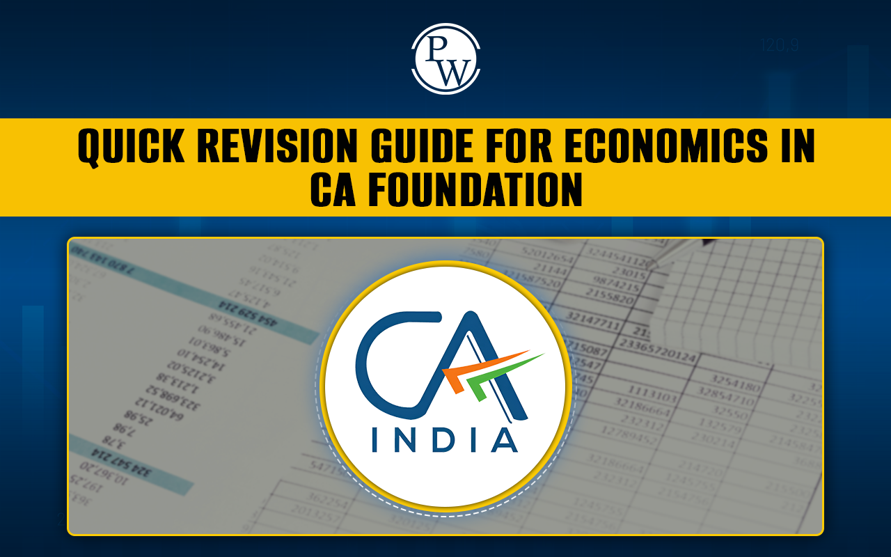 Quick Revision Guide for Economics in CA Foundation