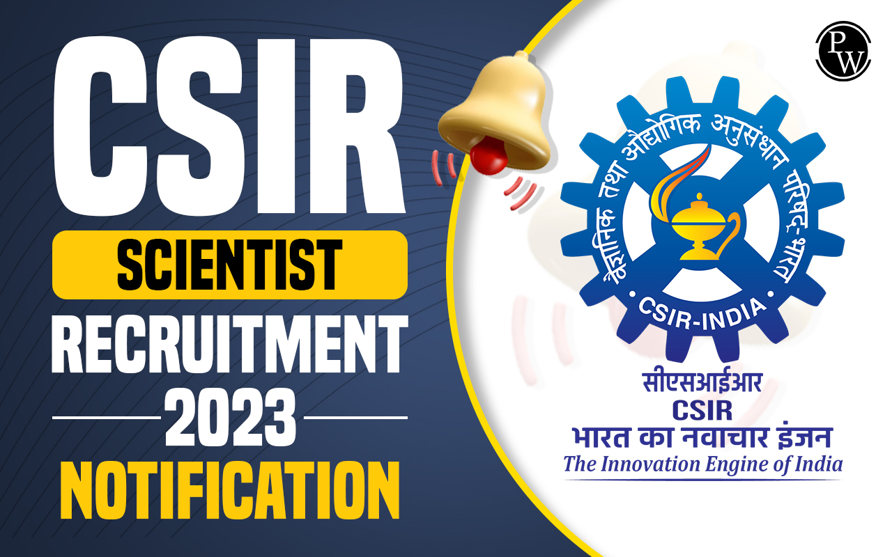 CSIR Scientist Recruitment 2023