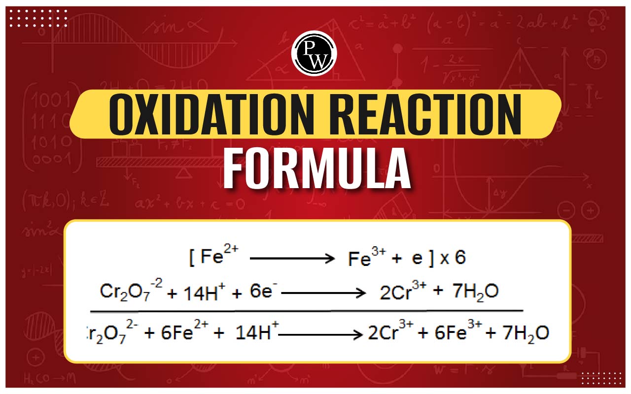 Oxidation Reaction Formula
