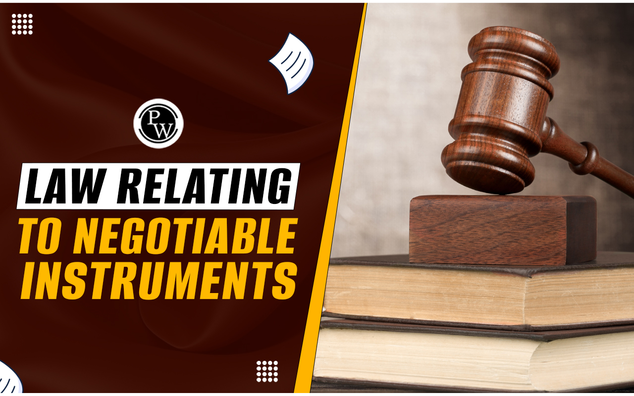 Law Relating to Negotiable Instruments Act, 1881