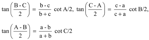 Properties of Triangles