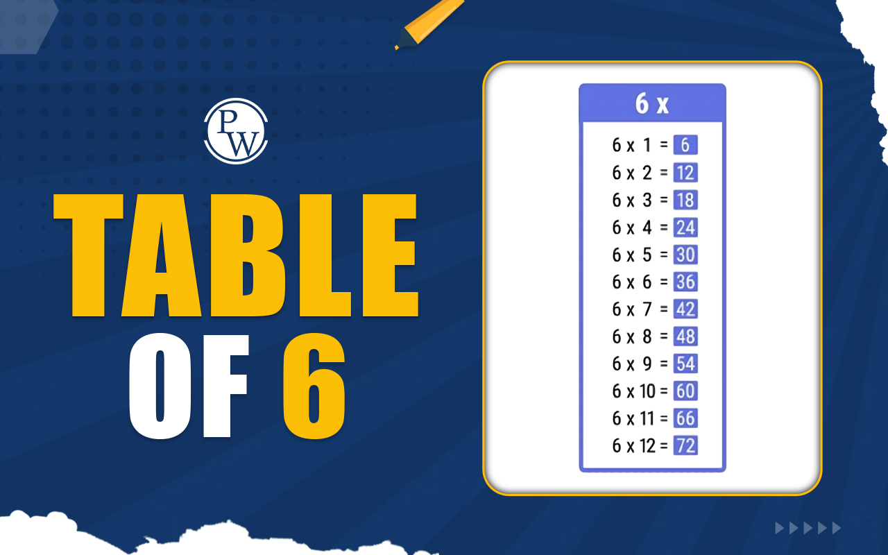 Table of 6