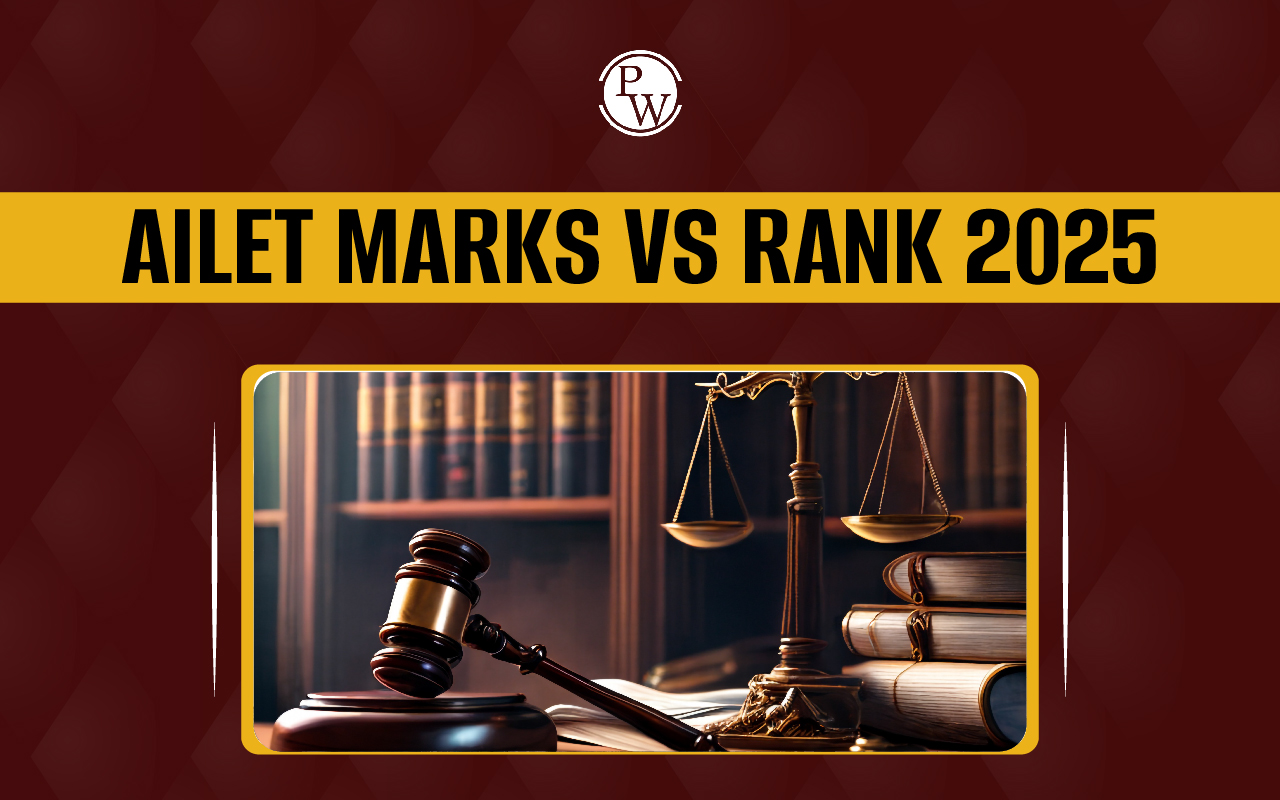 AILET Marks Vs Rank 2025