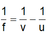 lens formula