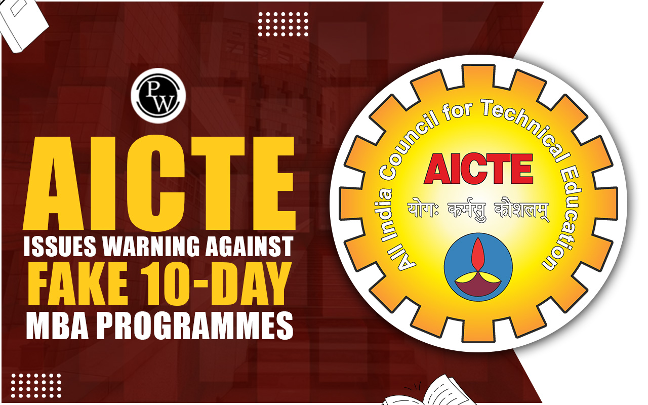 AICTE warning against FAKE 10-day MBA