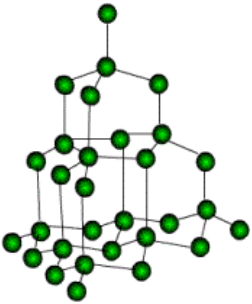 structure of diamond