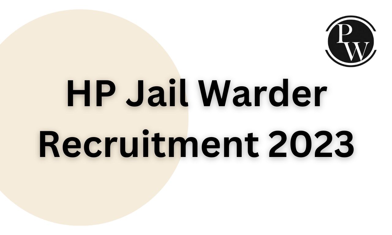 HP Jail Warder Recruitment 2023