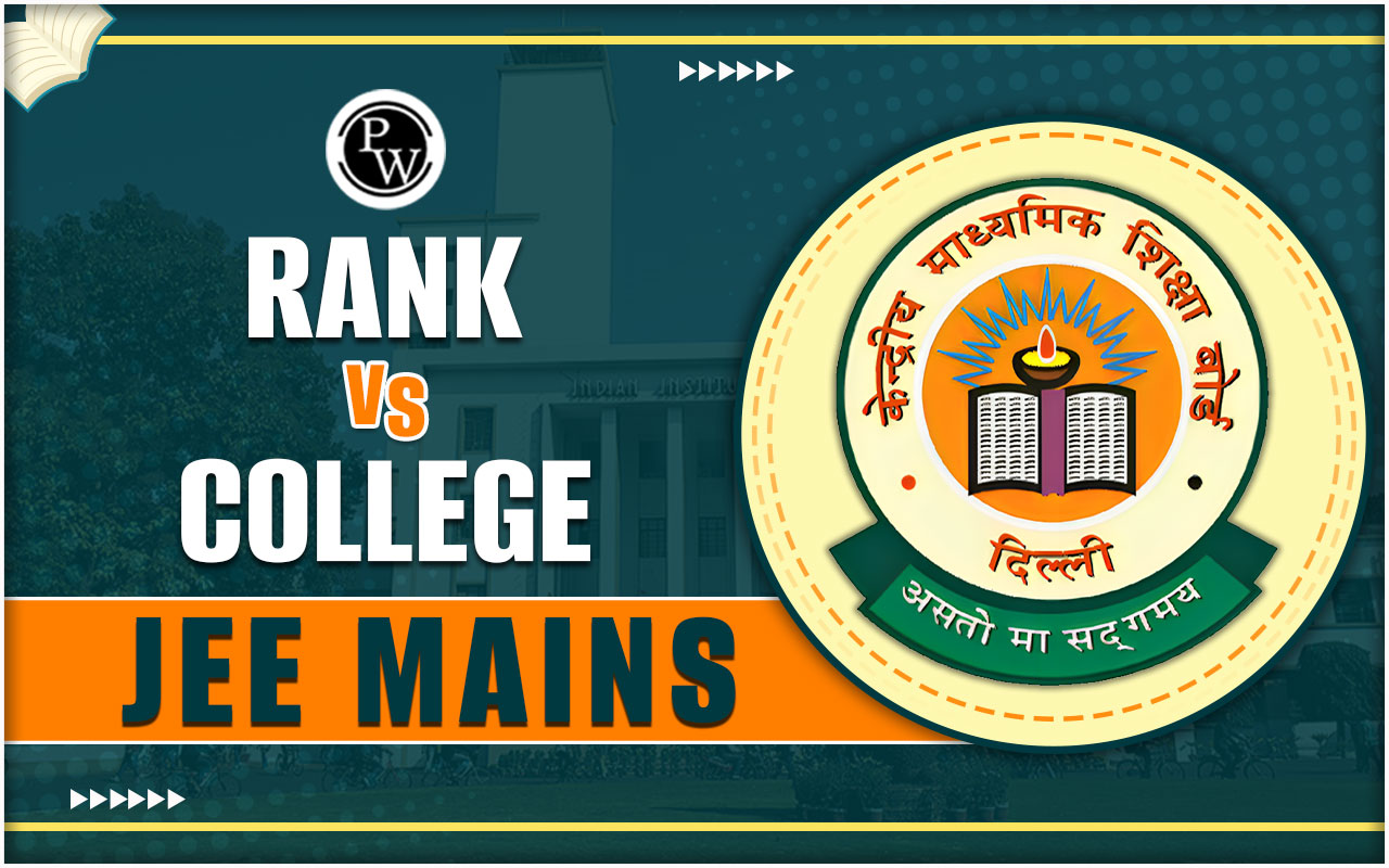 JEE Main Rank vs College 2024