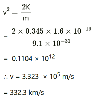 NCERT Solutions for Class 12 Physics Chapter 11 - Dual Nature Of Radiation And Matter