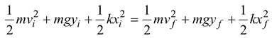 conservation of mechnical energy