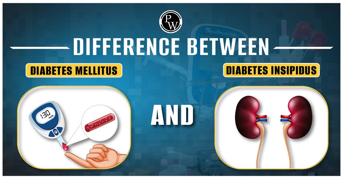 Difference Between Diabetes Mellitus And Diabetes Insipidus