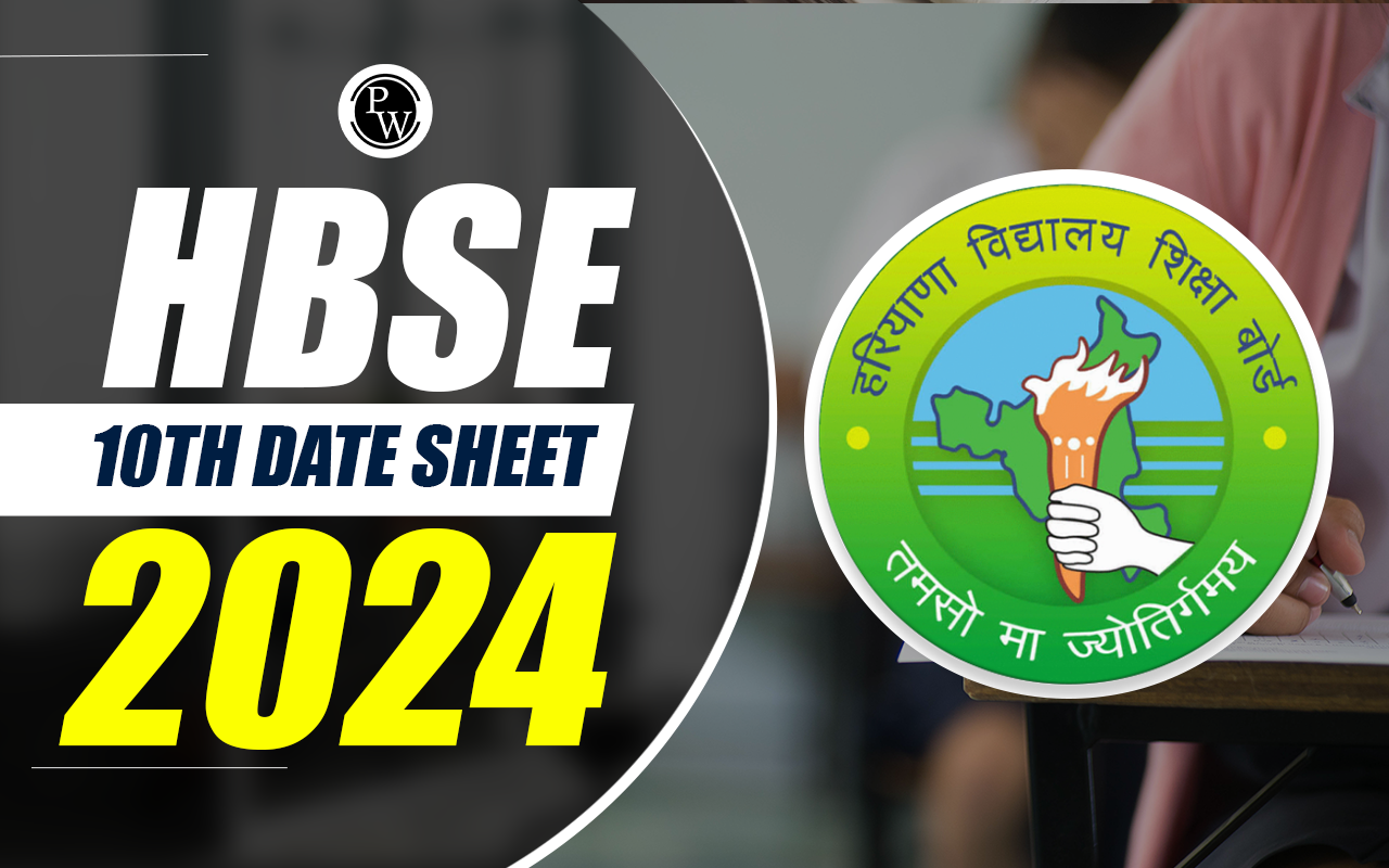 HBSE 10th Date Sheet 2024