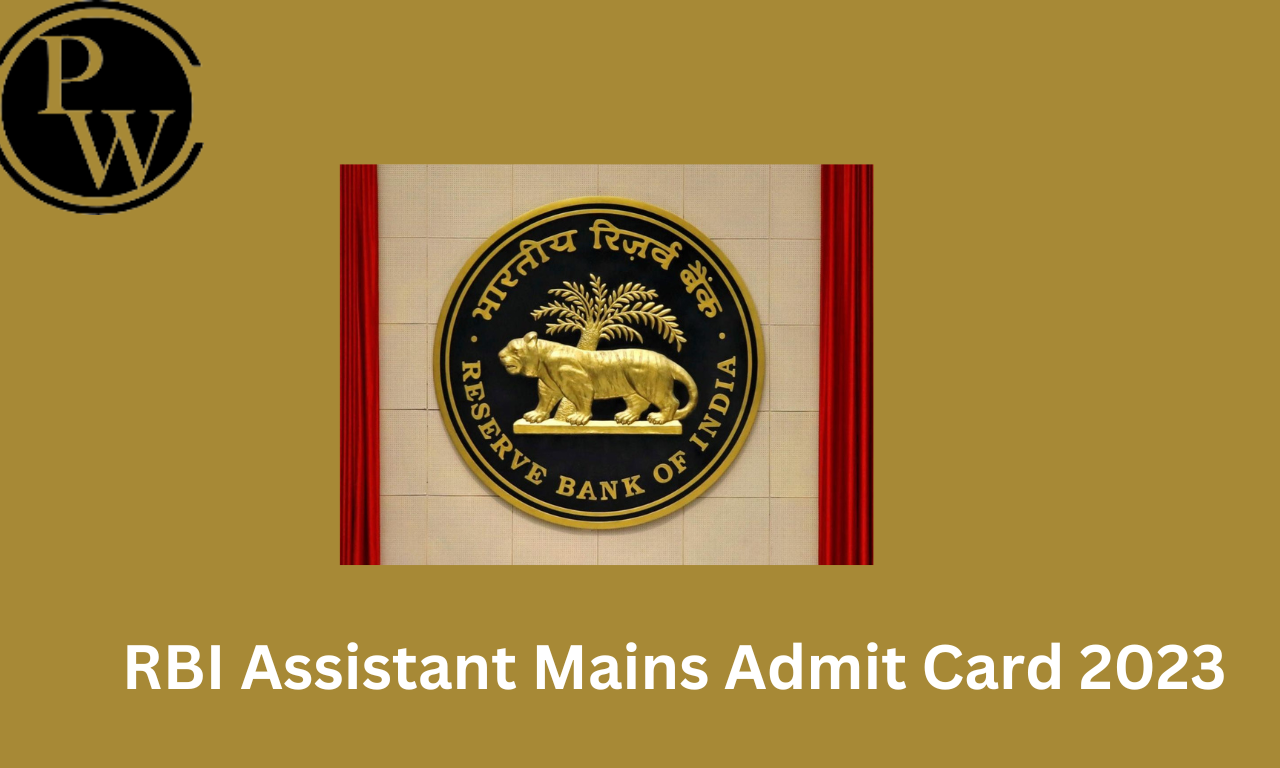 RBI Assistant Mains Admit Card 2024