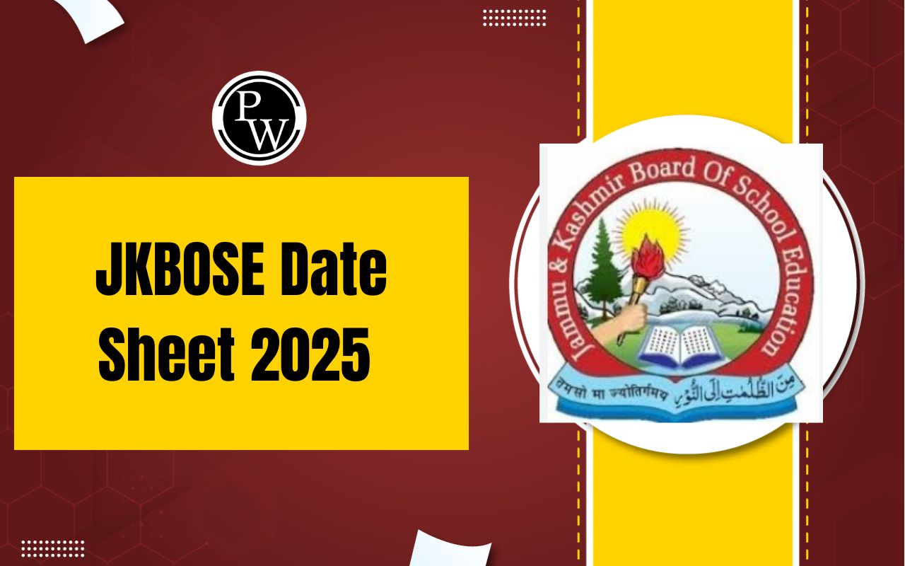 JKBOSE Date Sheet 2025