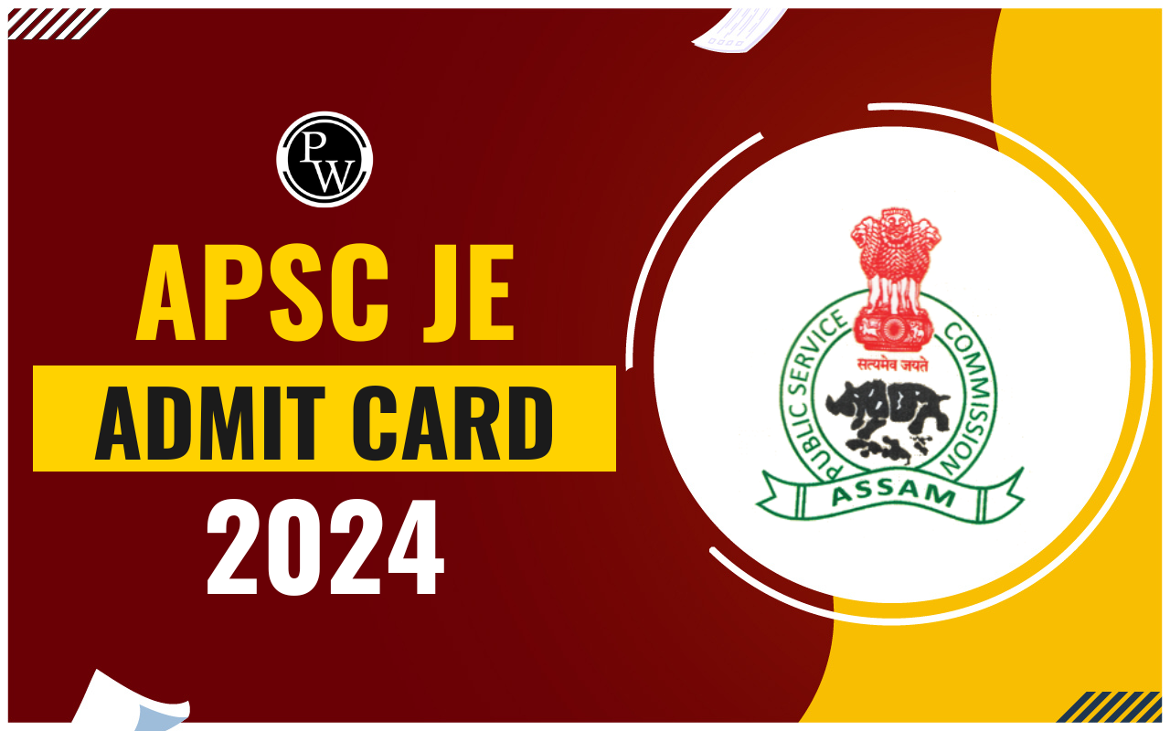 APSC JE Admit Card 2024