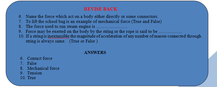 contact force revision