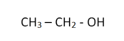 ethanol condensed structural formula