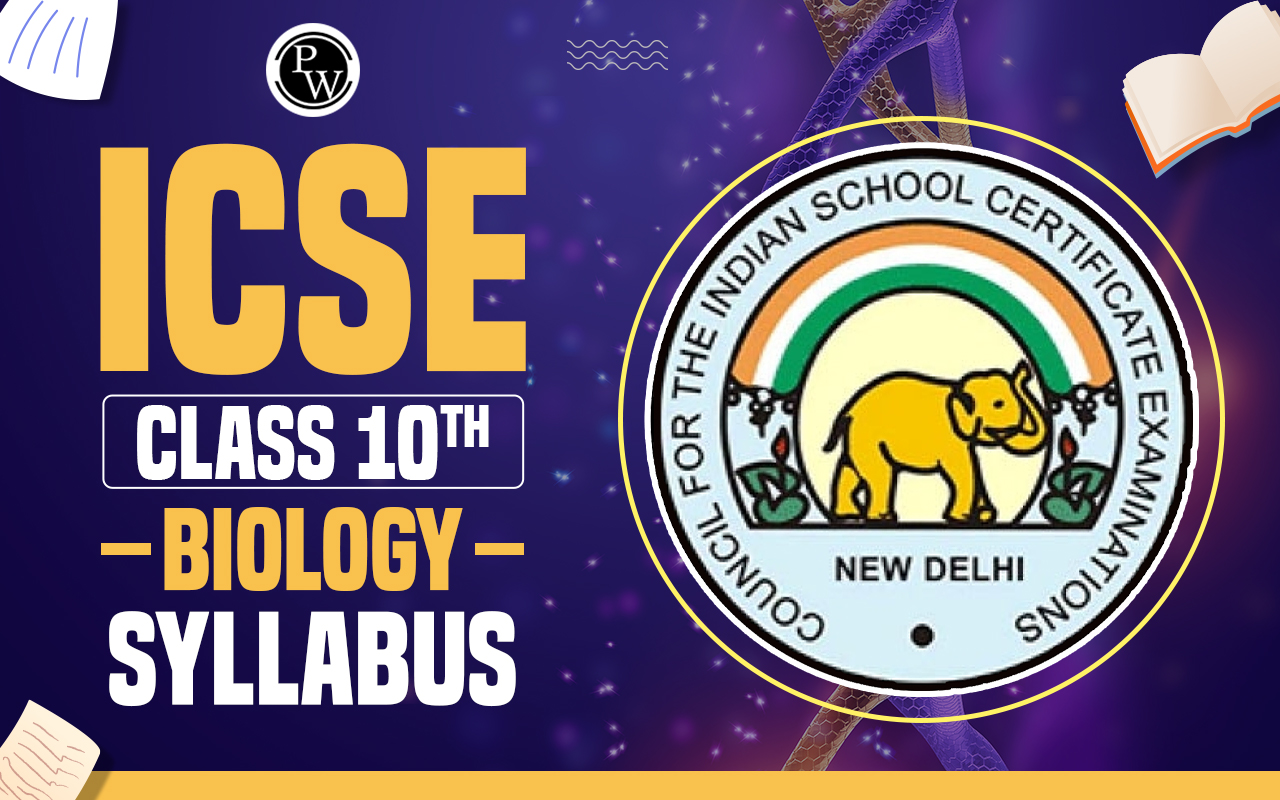 Icse class 10 biology syllabus 2024 25 chapter wise pdf link
