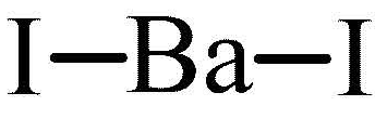 Barium iodide Formula Structure