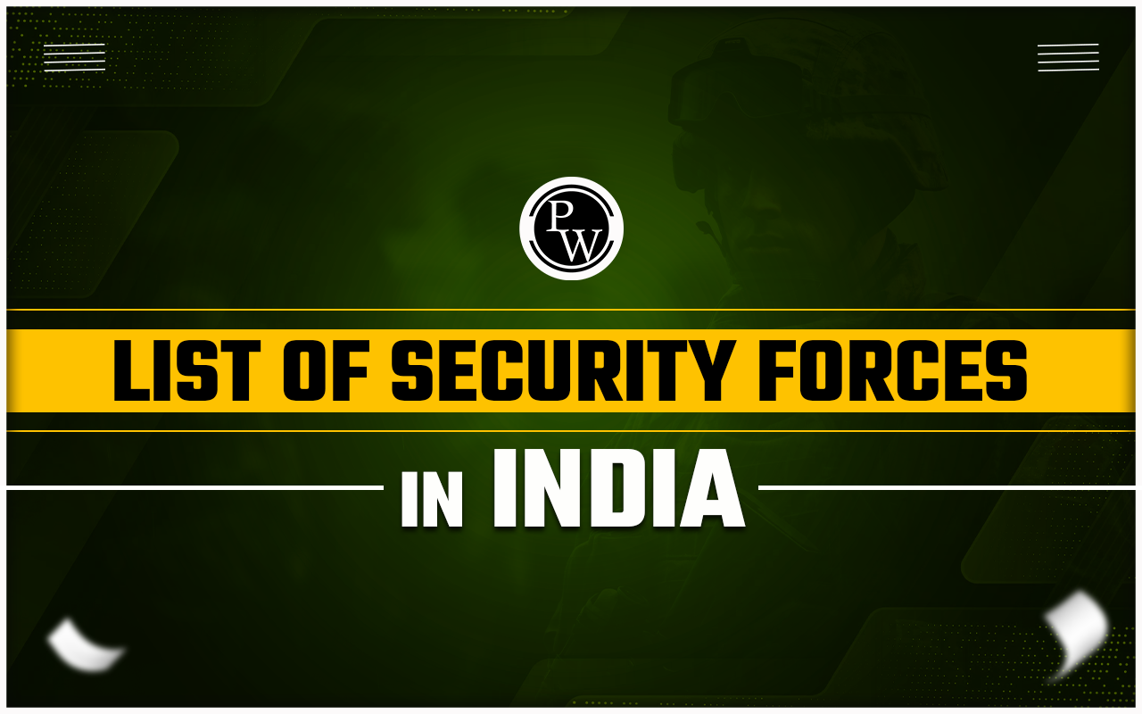 List of Security Forces in India