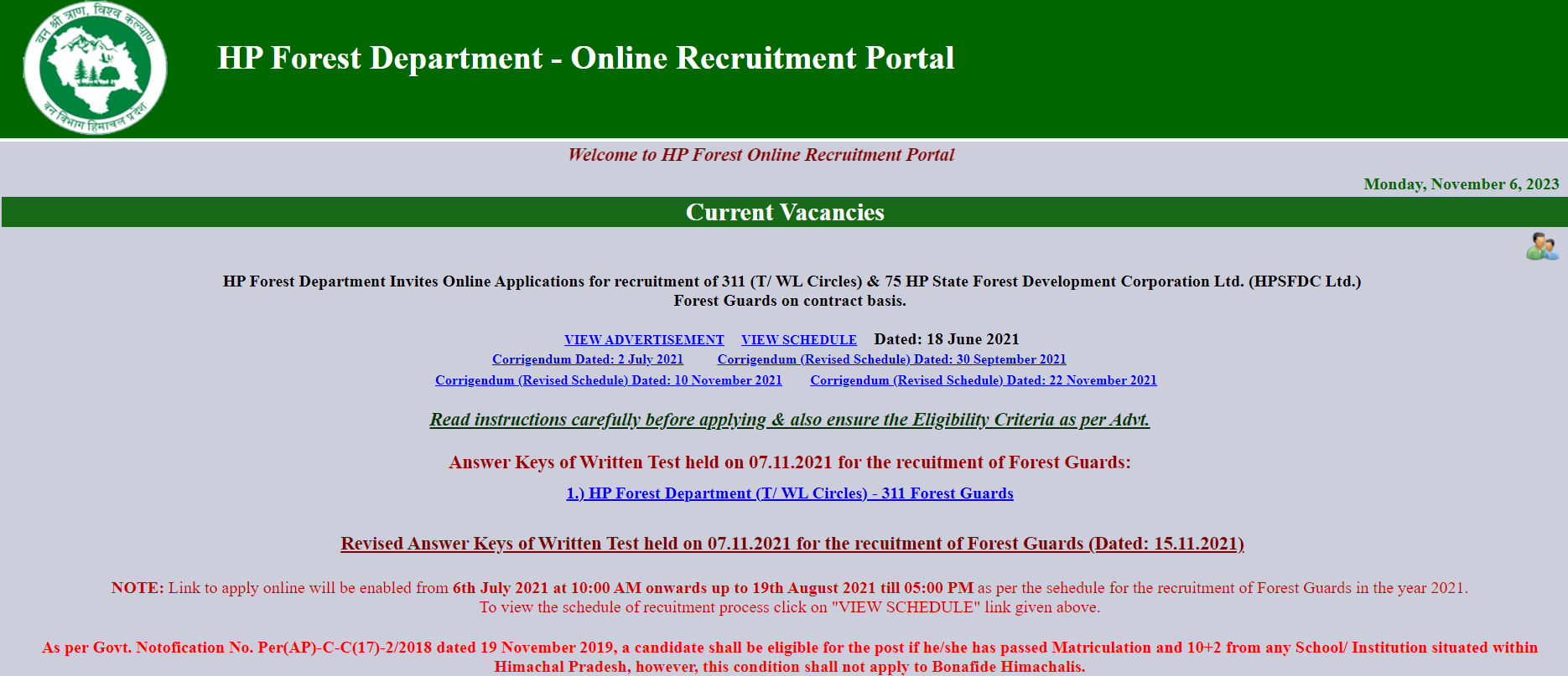 HP Van Mitra Recruitment 2023