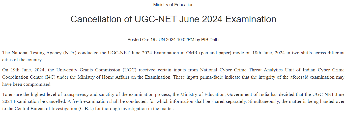 UGC NET 2024