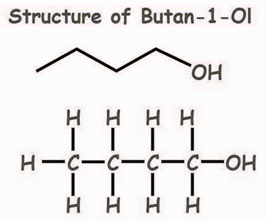Butan-1-Ol formula