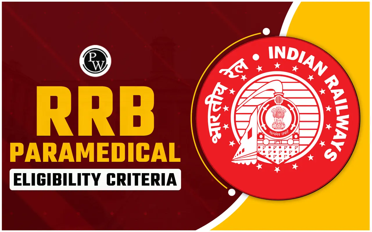 RRB Paramedical Eligibility Criteria 2024