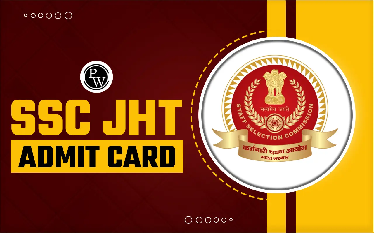 SSC JHT Admit Card 2024