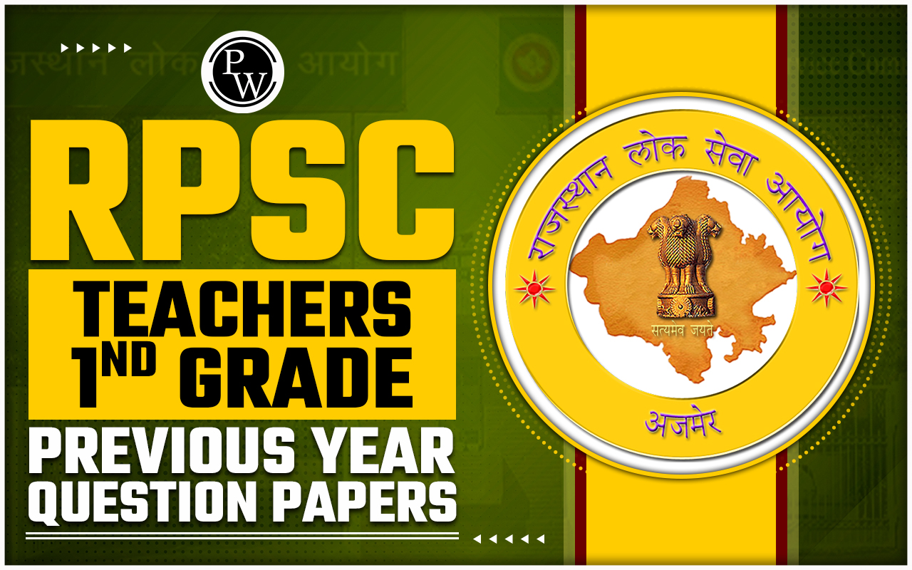 RPSC 1st Grade Teachers Previous Year Question Papers