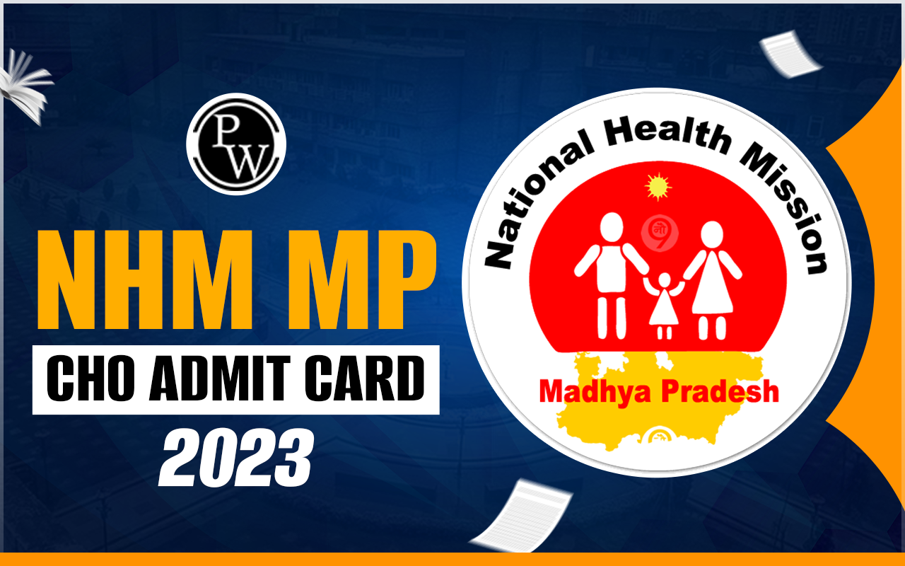 NHM MP CHO Admit Card