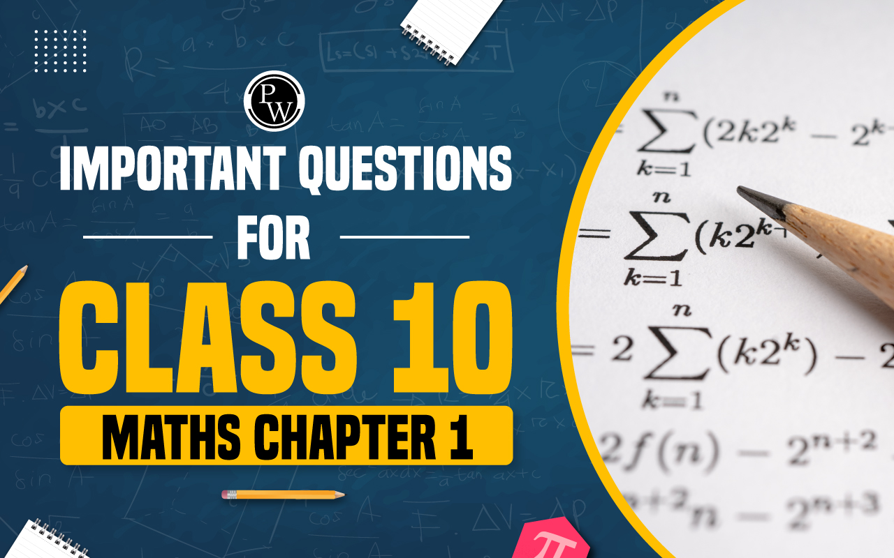Important Questions for Class 10 Maths Chapter 1