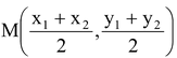 Midpoint Formula