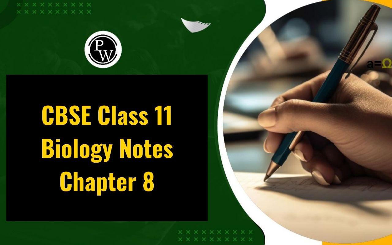 CBSE Class 11 Biology Notes Chapter 8