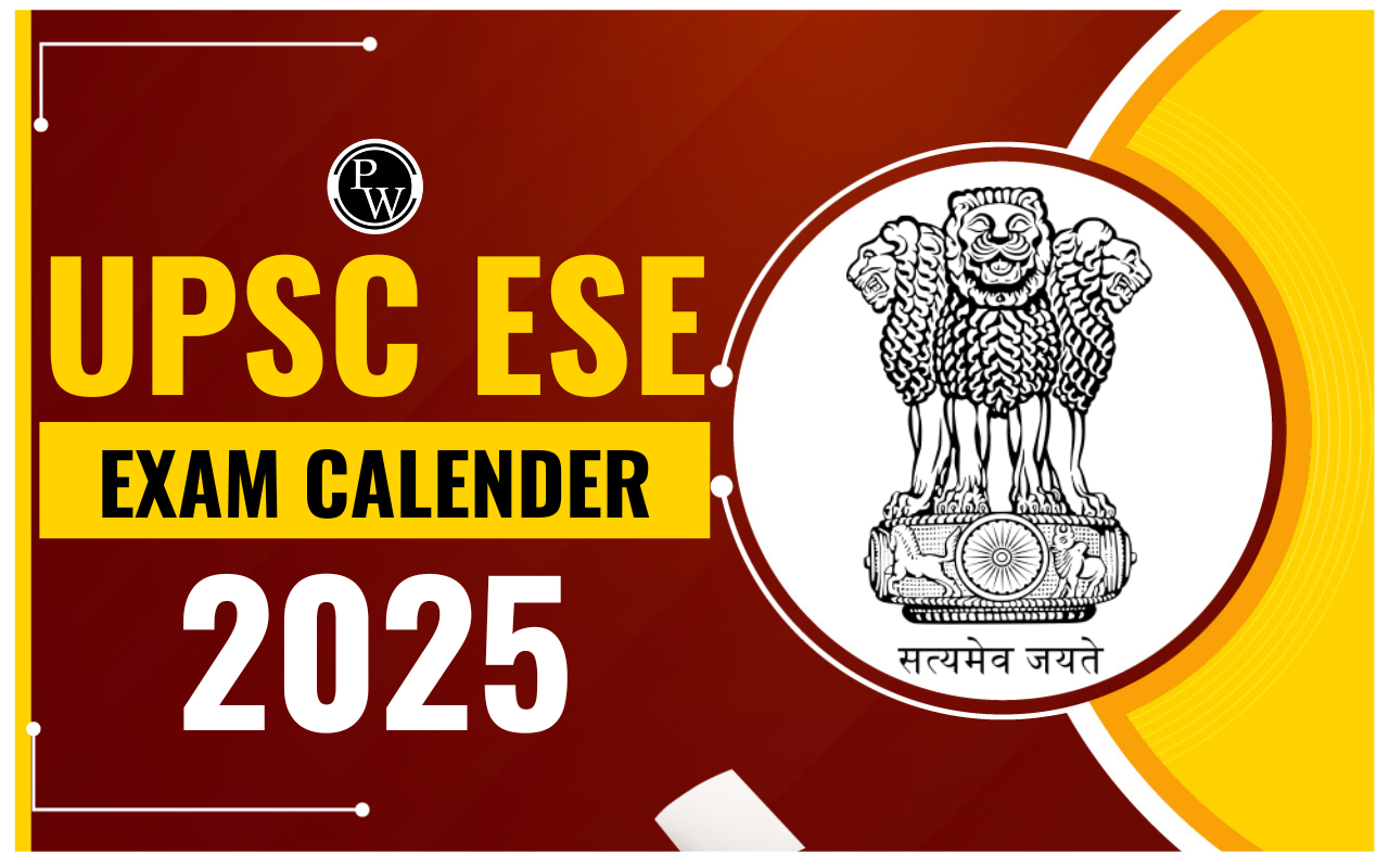 UPSC ESE Exam Calendar 2025