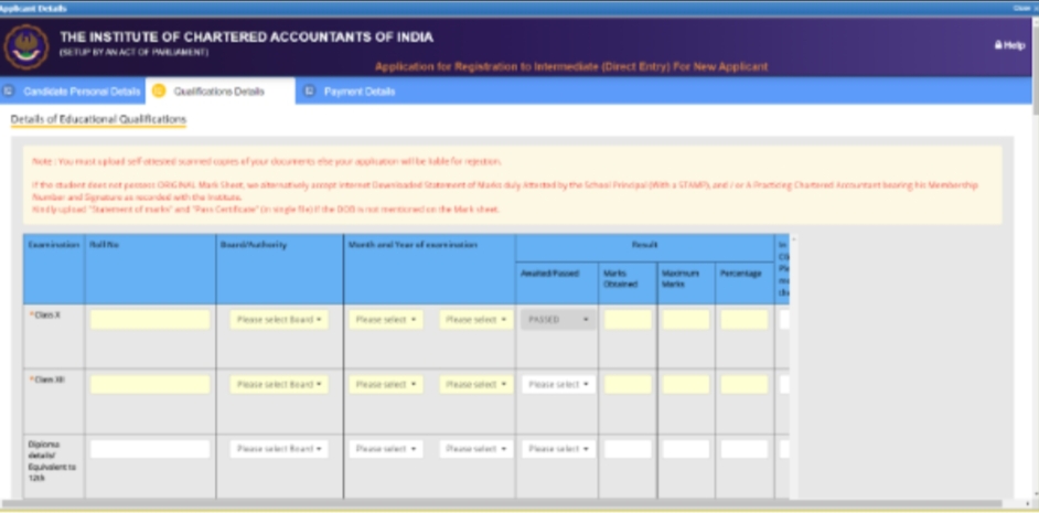 CA Direct Entry Scheme After CA Graduation