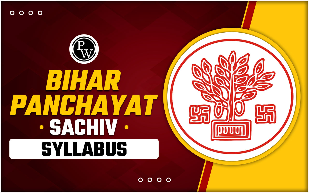 Bihar Panchayat Sachiv Syllabus
