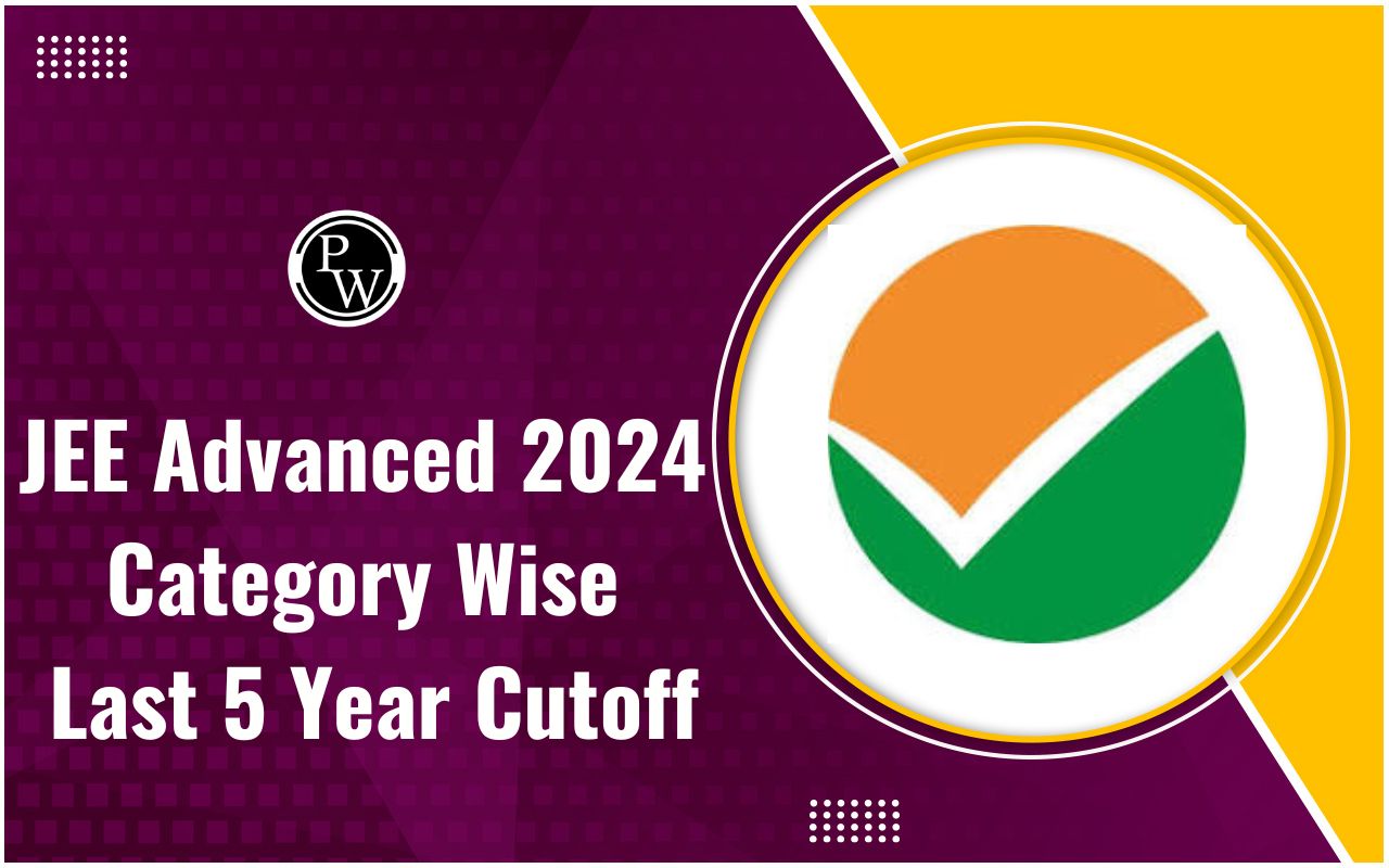 JEE Advanced 2024 Category Wise Last 5 Year Cutoff