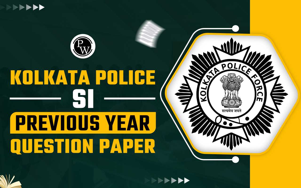 Kolkata Police SI Previous Years Question Paper