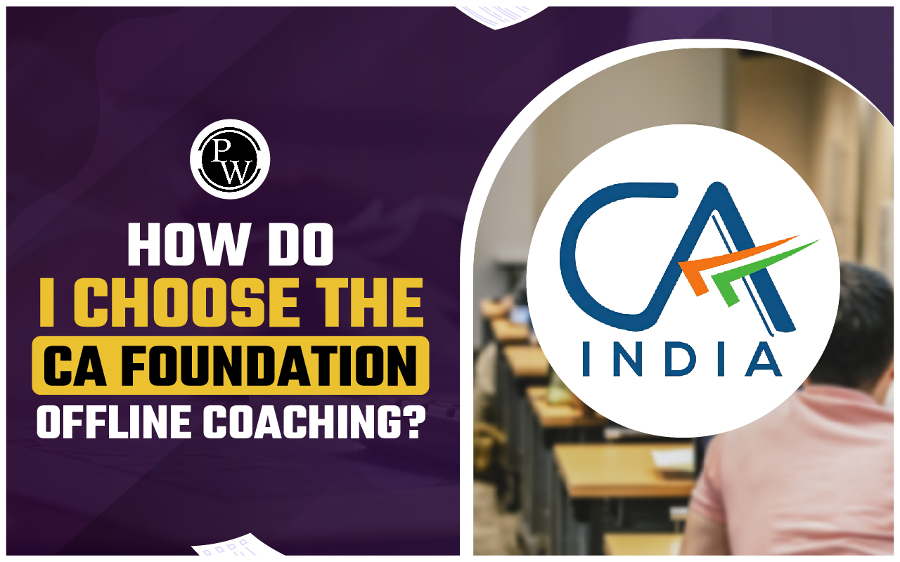 How do I choose the CA Foundation Offline Coaching?