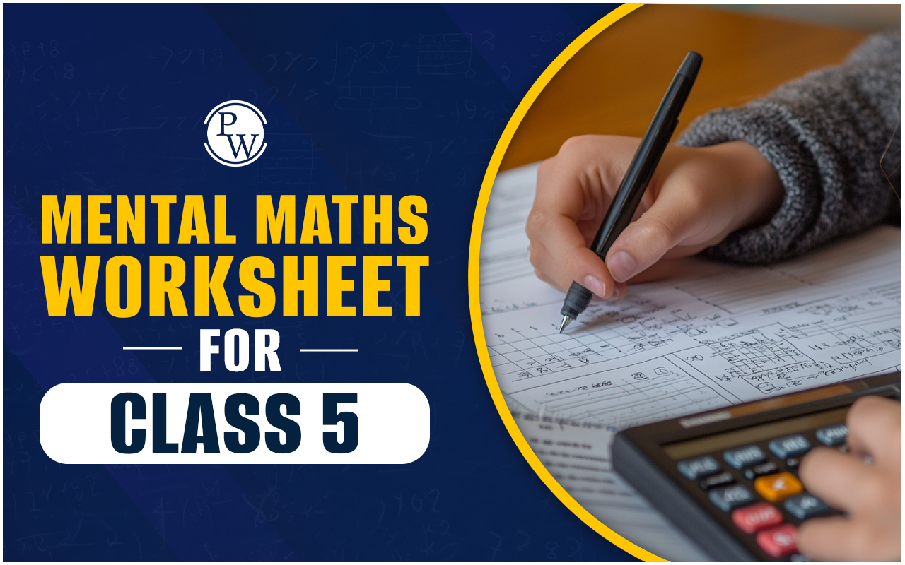 Mental Maths Worksheet for Class 5