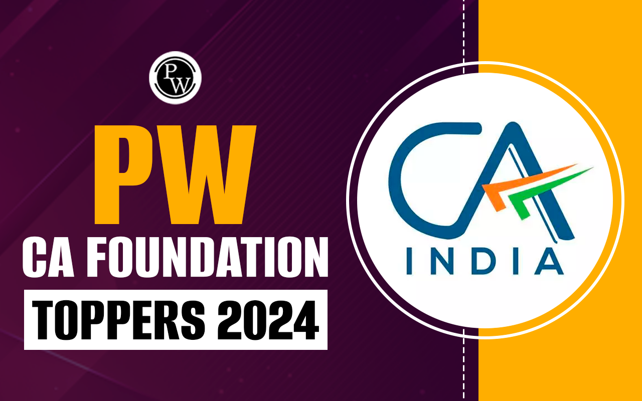 PW CA Foundation Toppers June 2024