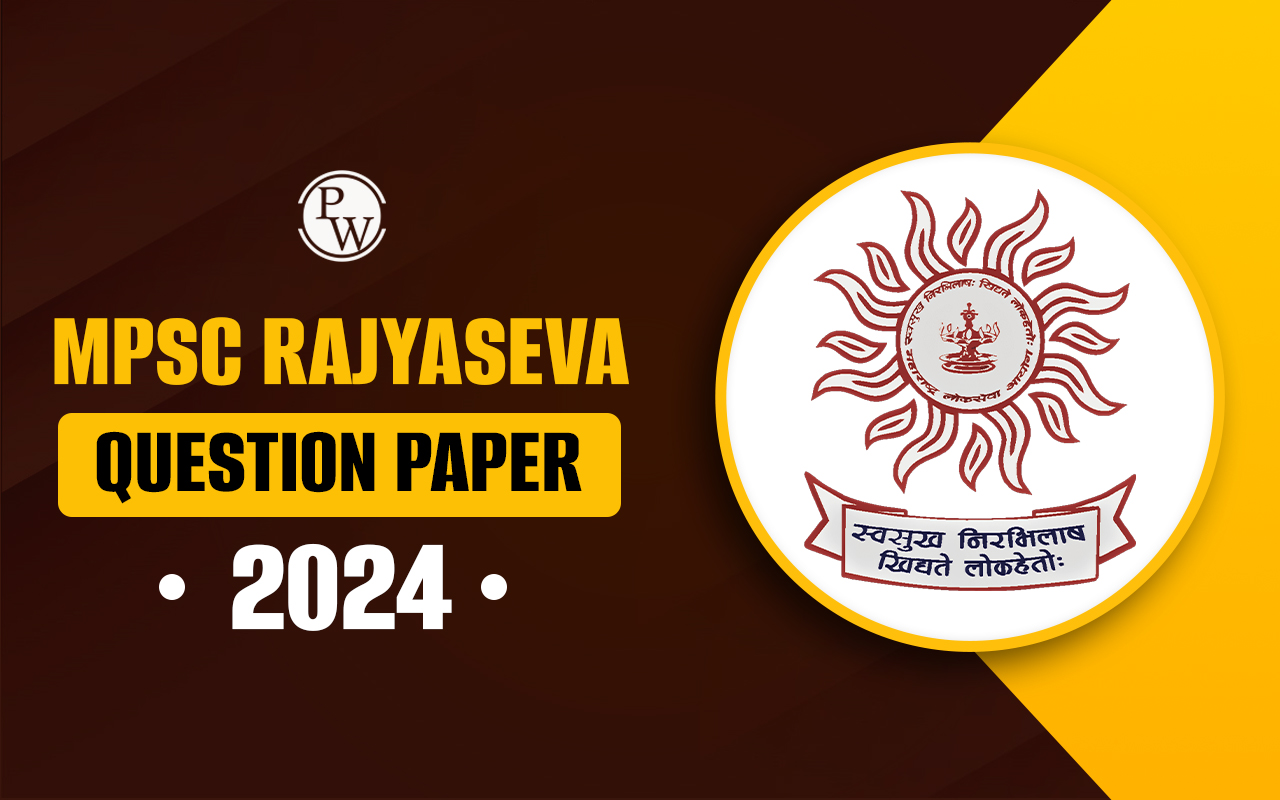 MPSC Rajyaseva Question Paper 2024