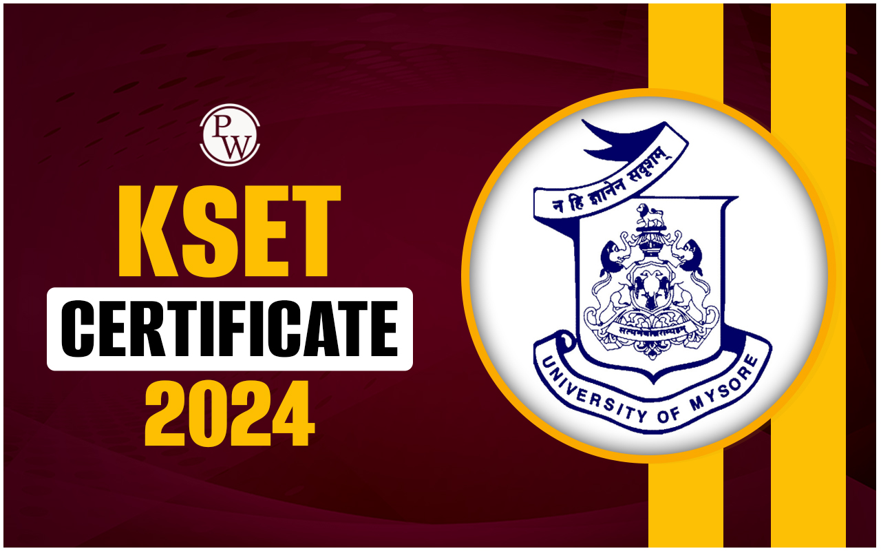 KSET Certificate 2024