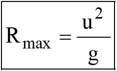 maximum range